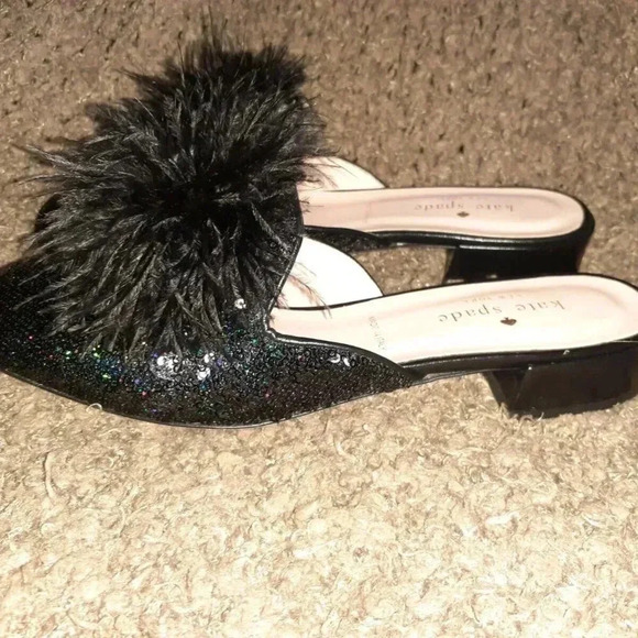 KATE SPADE NEW YORK-Gala Mule/Slide-Black-Size 6.5-NWOB - Picture 2 of 7